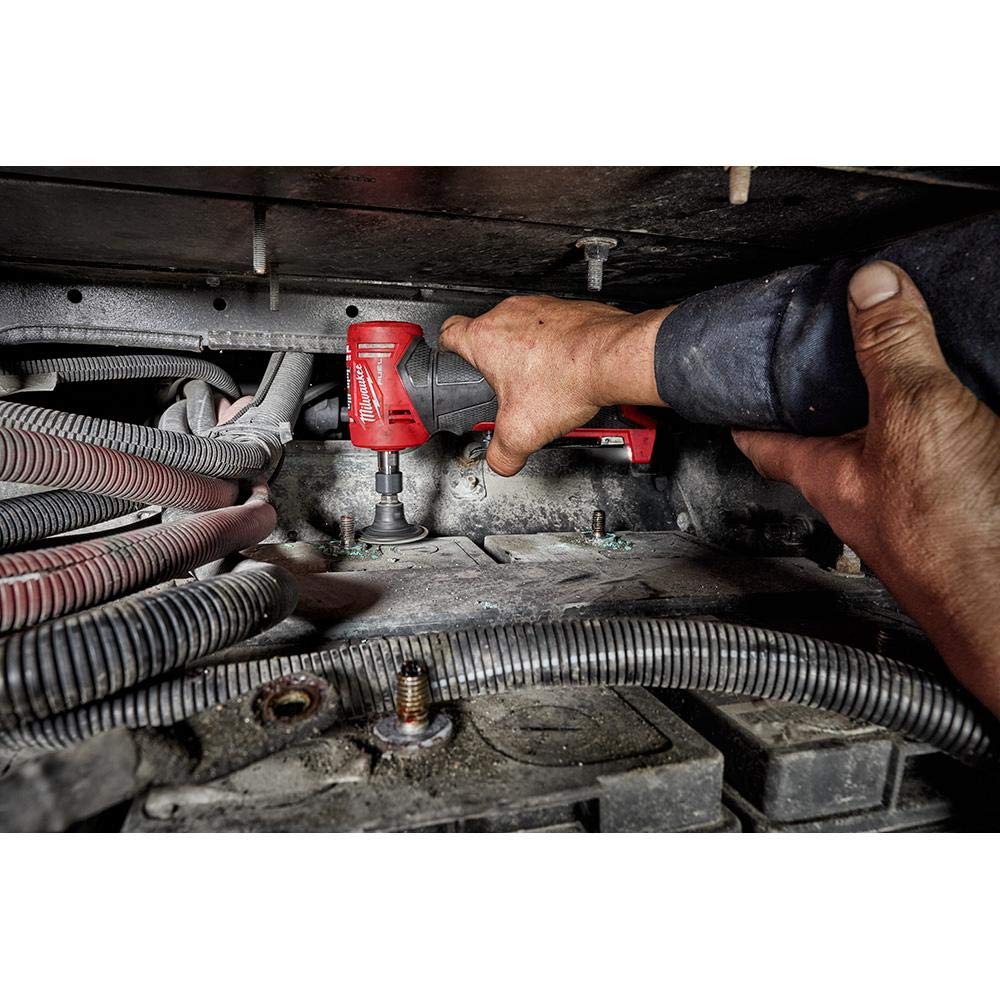 Foto 8 pulgar | Kit De Amoladora De Troqueles En Ángulo Recto Milwaukee M12 Fuel 2485-22 (2 Ah) - Venta Internacional.