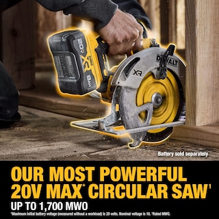 Foto 4 | Sierra Circular Dewalt Dcs590b 20v Max* Xr Sin Escobillas 7-1/4 Pulgadas - Venta Internacional.