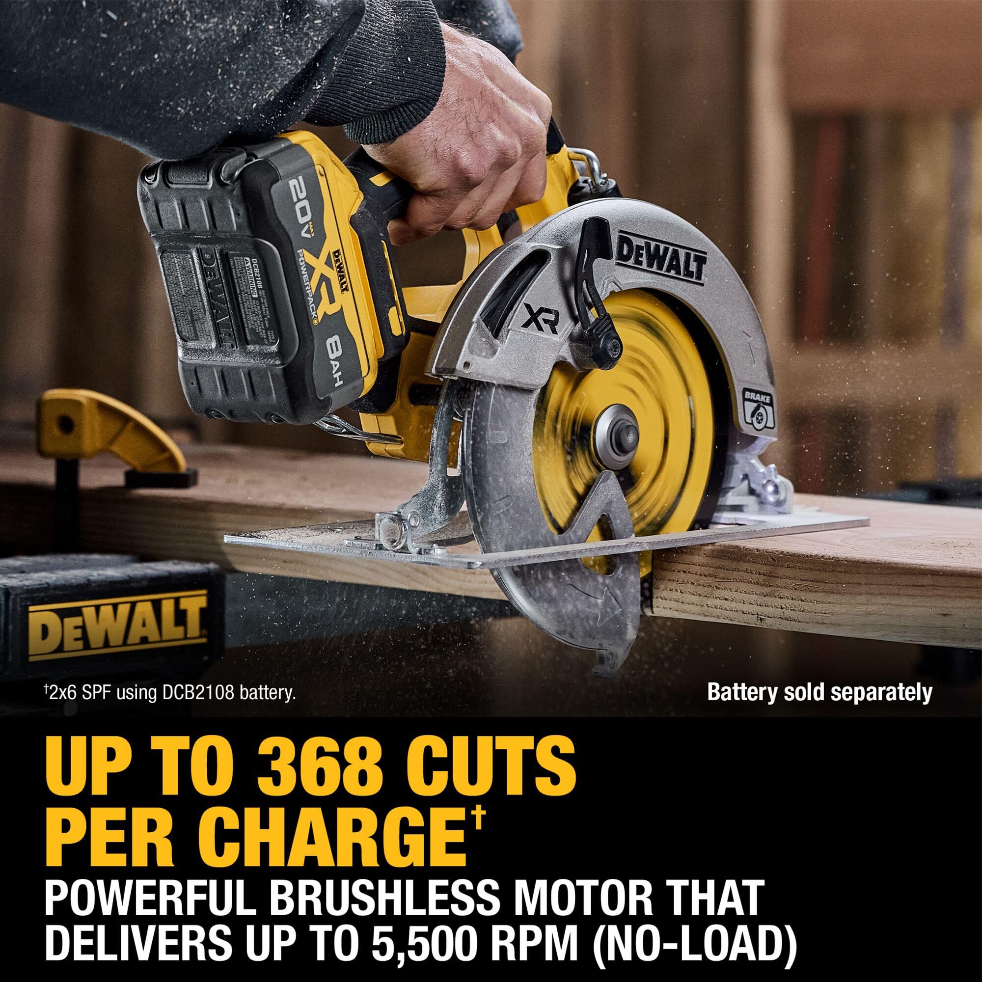 Foto 6 pulgar | Sierra Circular Dewalt Dcs590b 20v Max* Xr Sin Escobillas 7-1/4 Pulgadas - Venta Internacional.