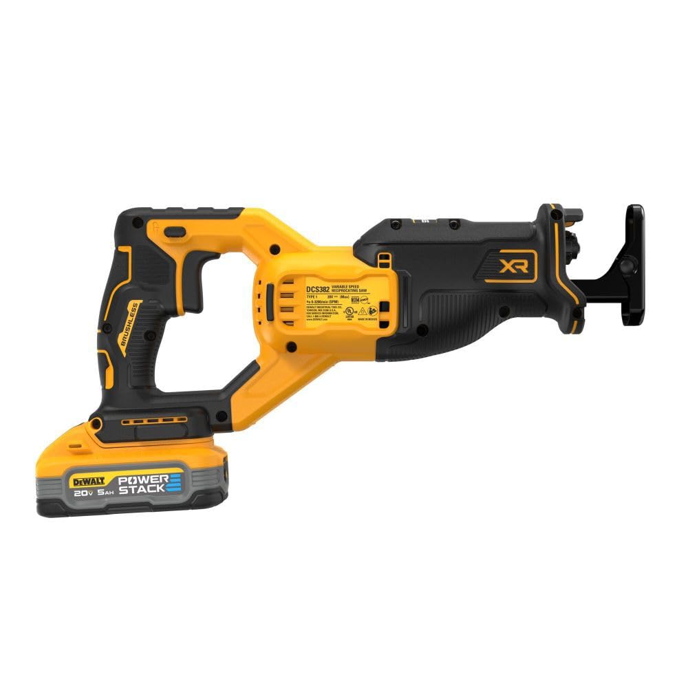 Foto 8 pulgar | Sierra Recíproca Dewalt Dcs382h1 20 V Max Inalámbrica Con Batería - Venta Internacional.