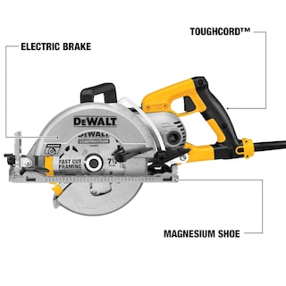 Foto 2 | Sierra Circular Dewalt Dws535b 15a 7-1/4'' Con Accionamiento Helicoidal Con Cable - Venta Internacional.
