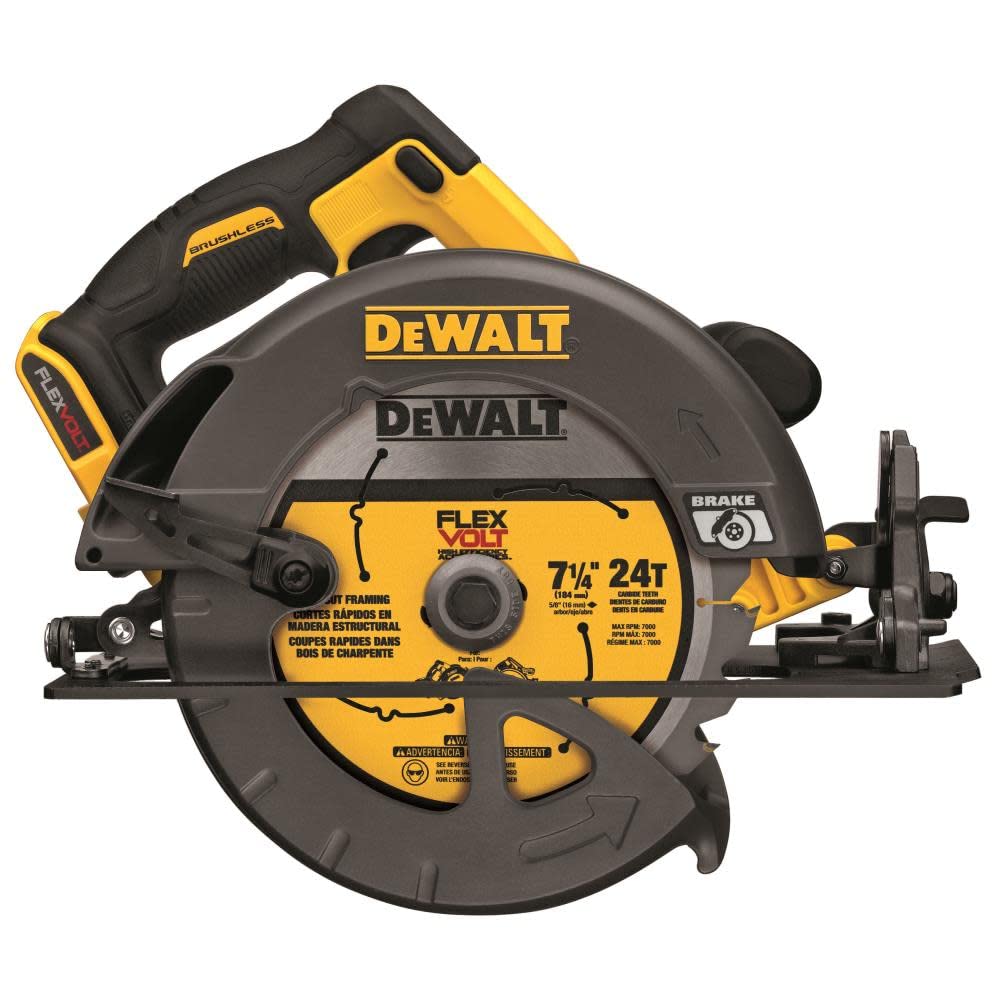 Sierra Circular Dewalt Flexvolt 60 V Max* 7 1/4 Pulgadas Dcs575b - Venta Internacional. $10,006