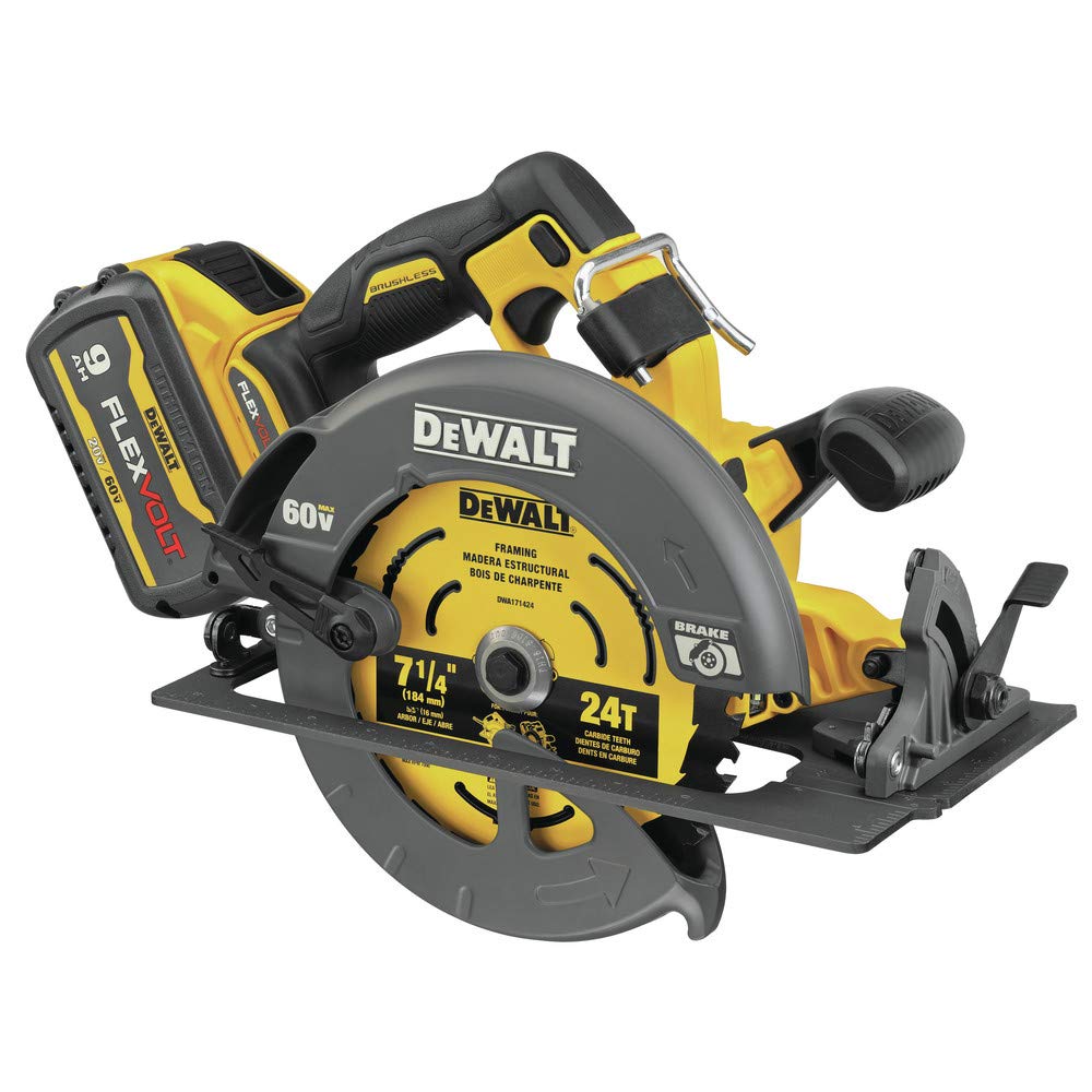 Foto 3 pulgar | Sierra Circular Dewalt Flexvolt 60v Max* 7-1/4 Pulgadas Con Kit De Frenos - Venta Internacional.