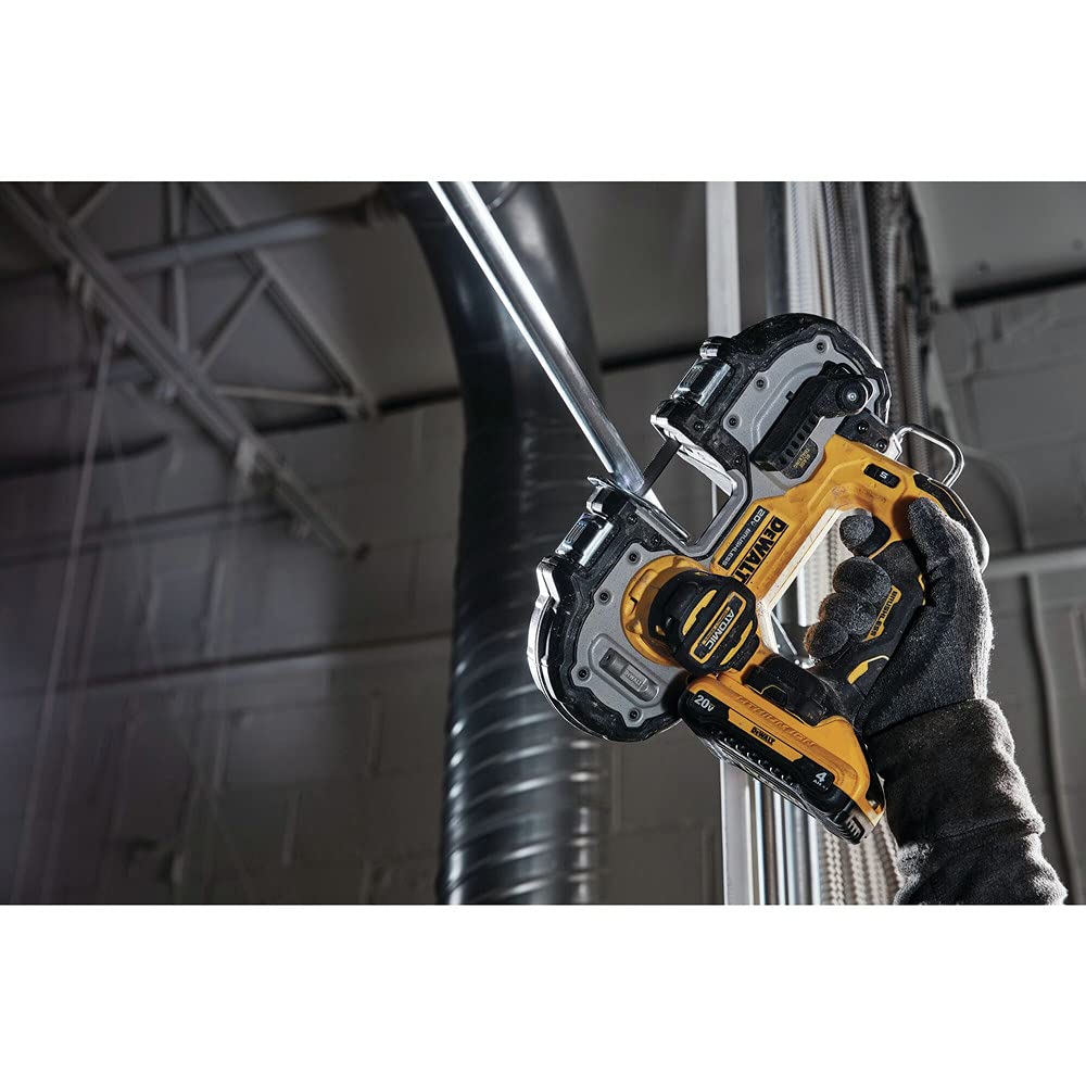 Foto 8 pulgar | Sierra De Cinta Dewalt Atomic 20v Max Sin Escobillas Inalámbrica De 4 4 Cm Dcs377b - Venta Internacional.