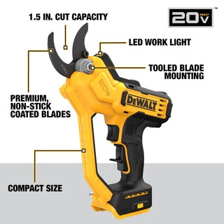 Foto 3 | Podadora Inalámbrica Dewalt Dewalt 20v Max Dcpr320d1 Con Corte De 1 5 Cm - Venta Internacional.