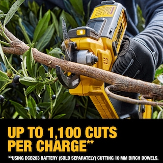 Foto 4 | Podadora Inalámbrica Dewalt Dewalt 20v Max Dcpr320d1 Con Corte De 1 5 Cm - Venta Internacional.