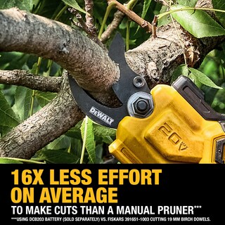 Foto 6 | Podadora Inalámbrica Dewalt Dewalt 20v Max Dcpr320d1 Con Corte De 1 5 Cm - Venta Internacional.