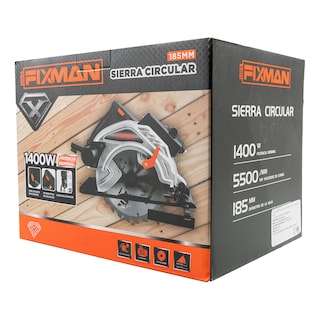 Foto 2 | Sierra Circular De 1400w Con Laser Fixman Fm6101400