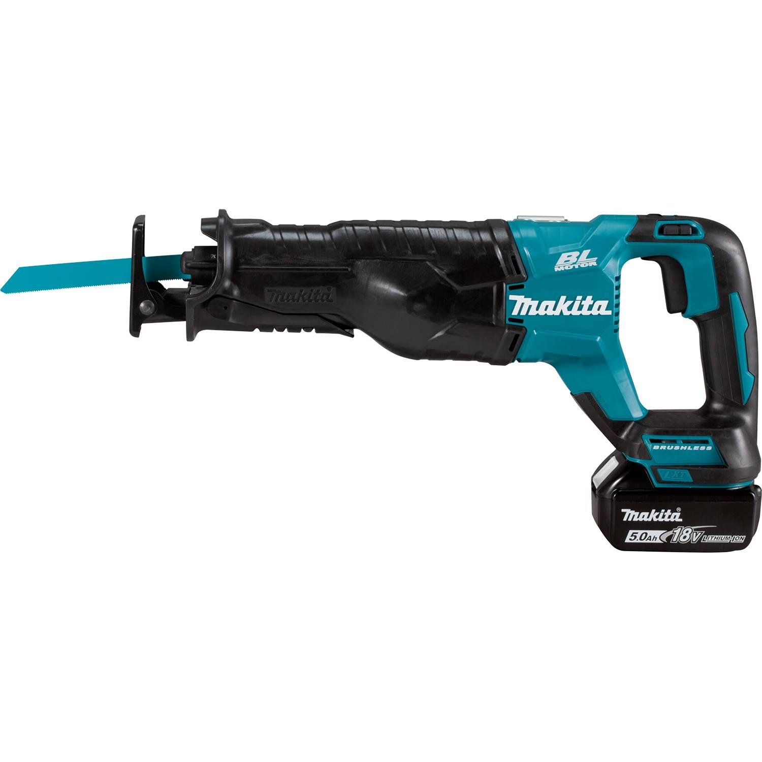 Foto 4 pulgar | Sierra Recipro Makita Xrj05t Lxt De 18 V  Iones De Litio  5 Ah - Venta Internacional.