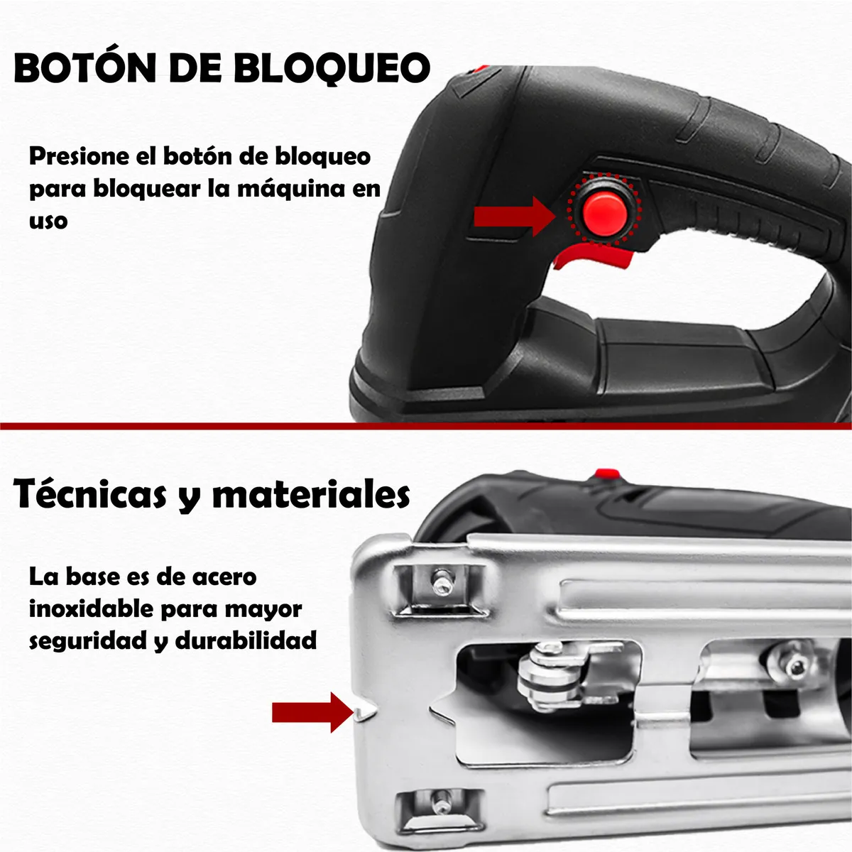 Foto 5 pulgar | Sierra Caladora Eléctrica Profesional 6vel 780w 16accesorios Eo Safe Imports Esi-20880 Negro