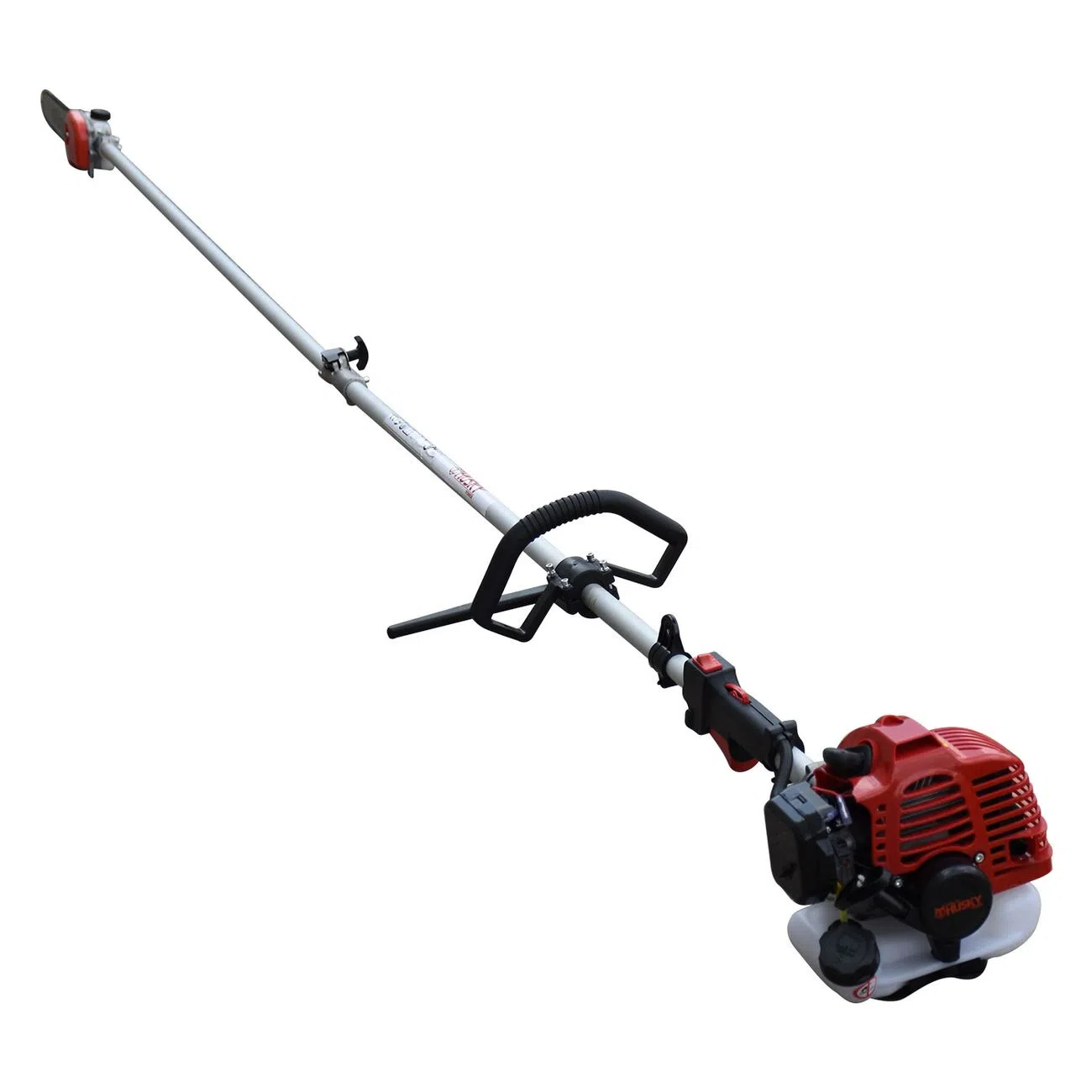 Motosierra Telescópica Swedish Husky HKMT2600 color Rojo con Barra 12'' 26 CC 1 Hp