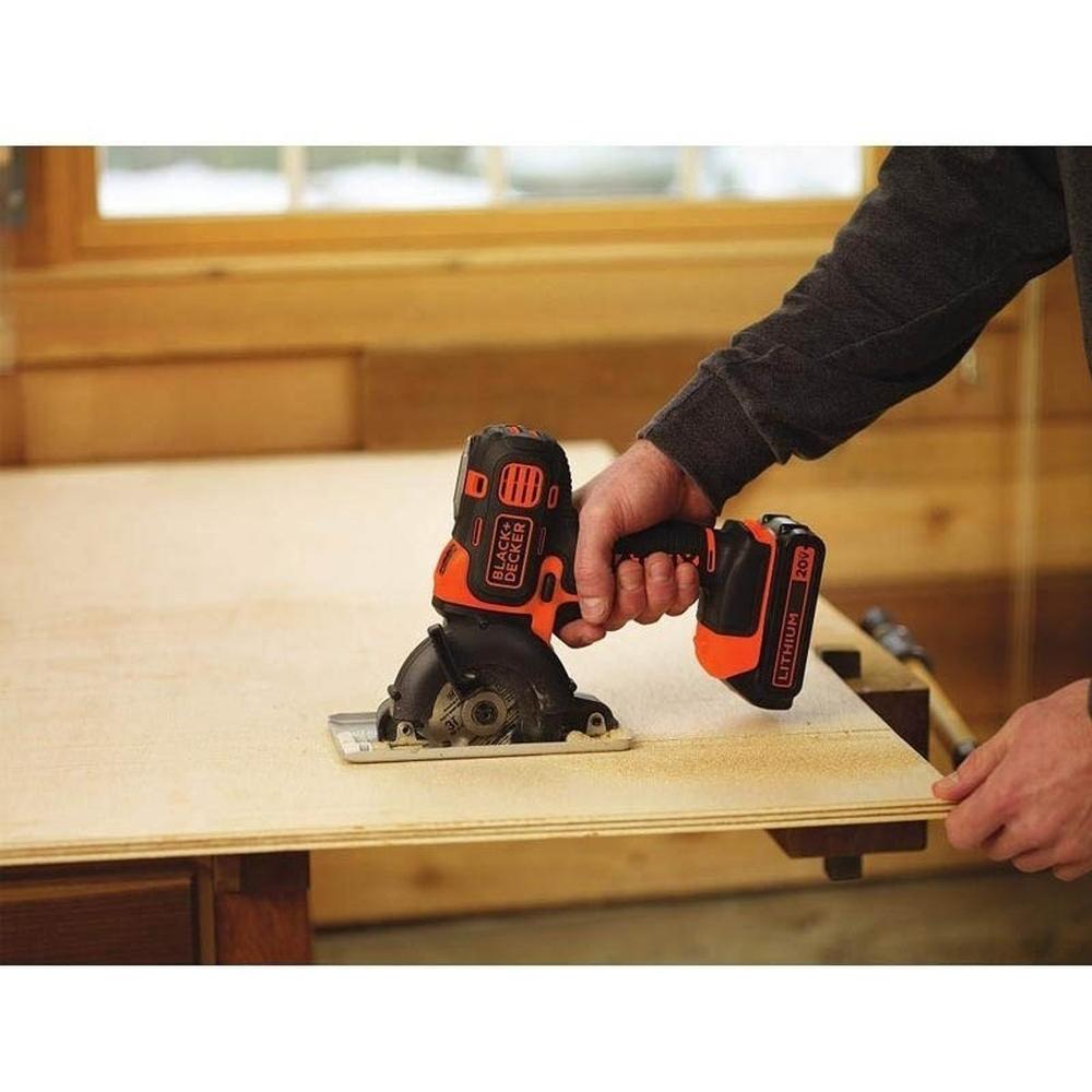 Foto 4 pulgar | Sierra Para Cortar Madera Black+Decker con Accesorios