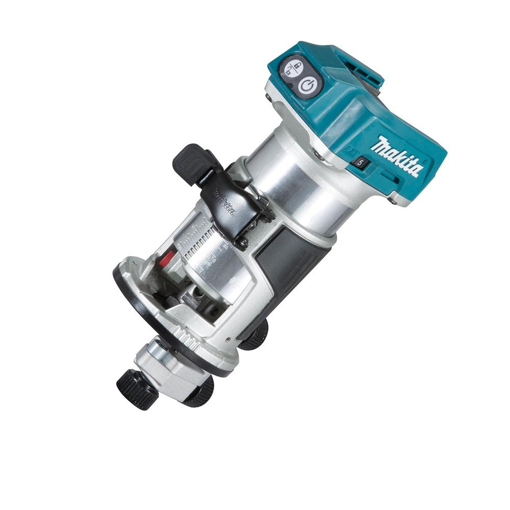 Foto 6 | Sierra Circular Lijadora Orbital y  Router Inalámbrico 18 V Makita