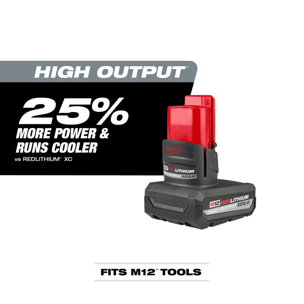Foto 3 pulgar | Herramienta Eléctrica Milwaukee M12 Roja De Litio De Alto Rendimiento - Venta Internacional.