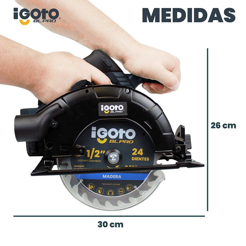 Foto 8 | Sierra Circular Brushless 20 V Inalambrica