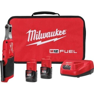 Foto 1 | Kit De Trinquete Inalámbrico De Alta Velocidad Milwaukee M12 Fuel 2566-22 - Venta Internacional.