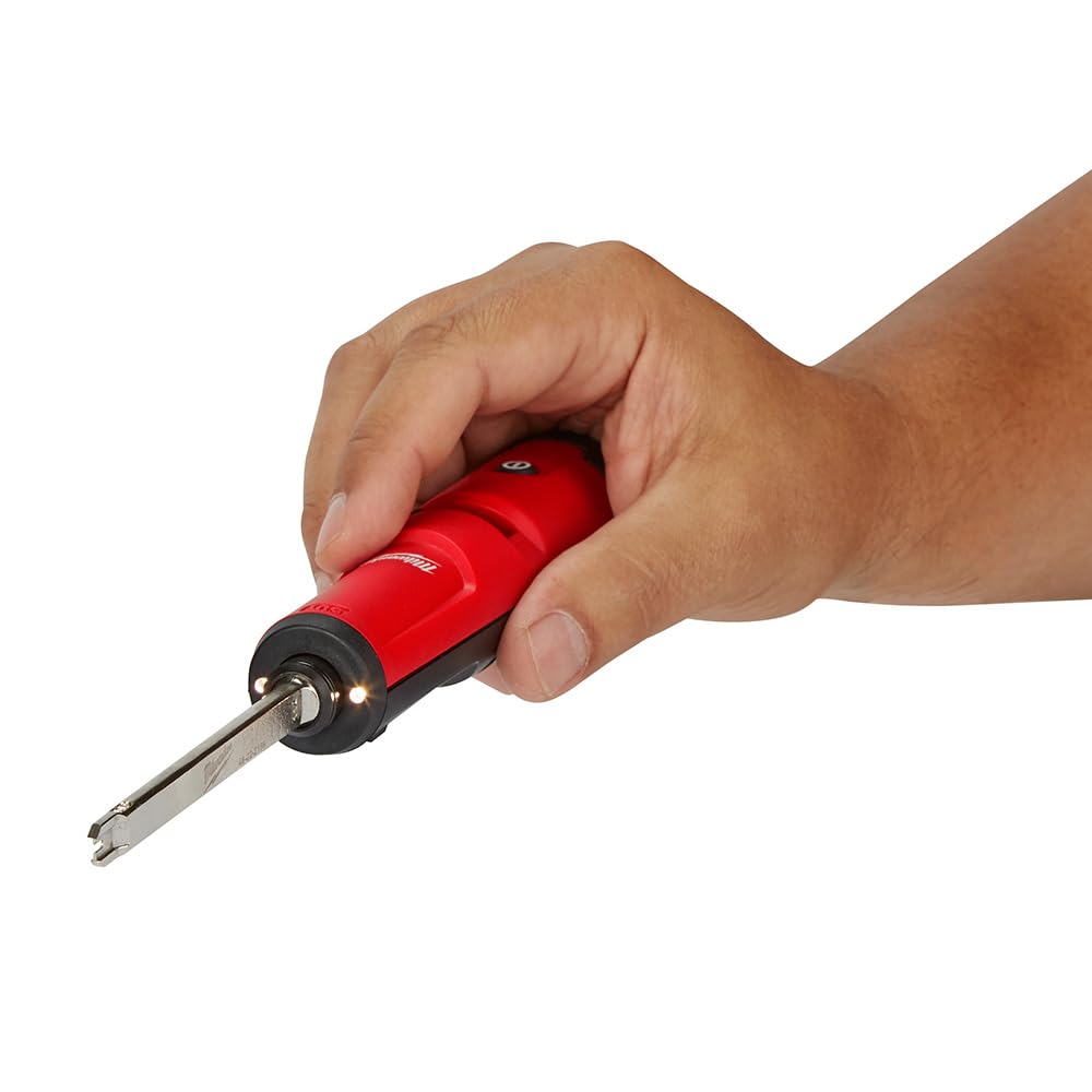 Foto 5 pulgar | Herramienta Punchdown Milwaukee 48-22-2165 Con Luz Led Y Cuchilla - Venta Internacional.