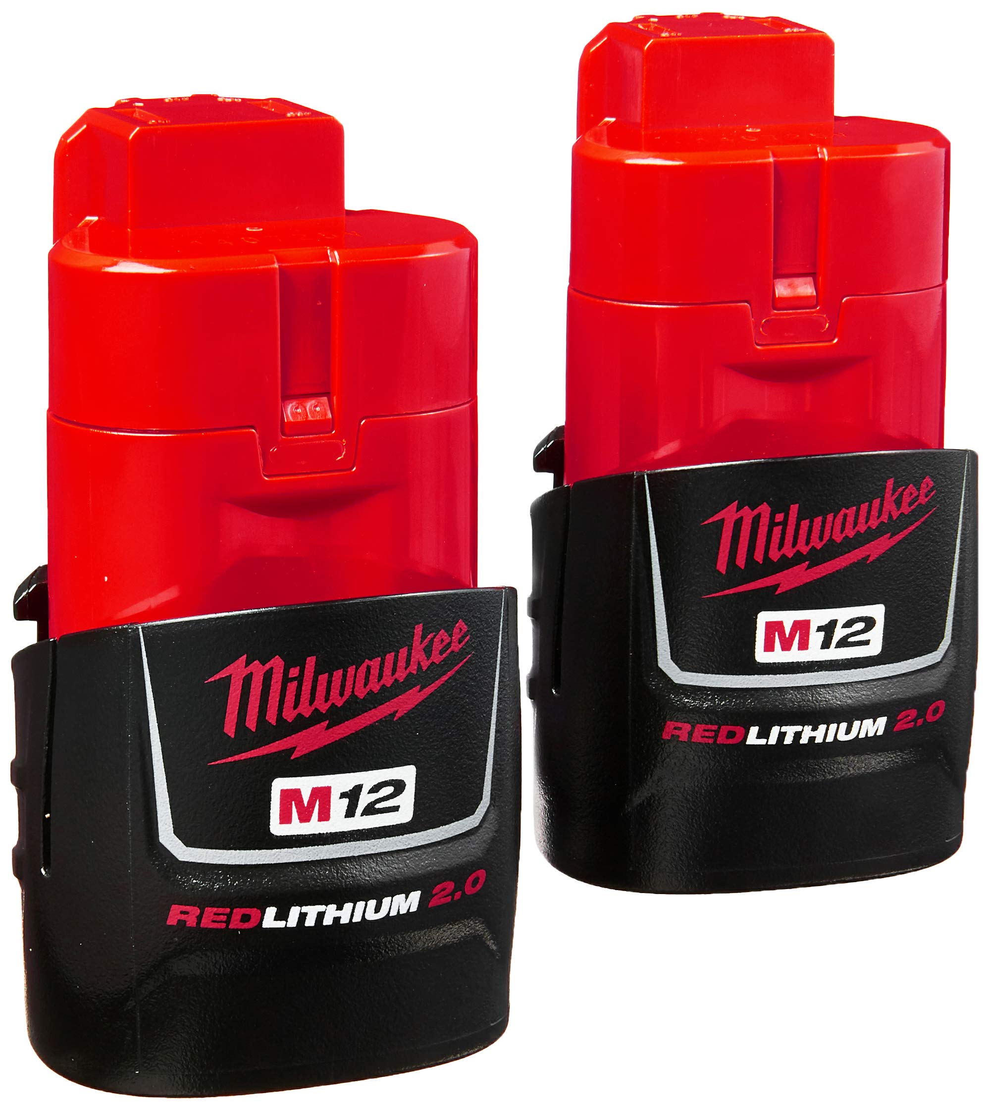 Paquete De Baterías Milwaukee M12 Redlithium 2.0 12 V, Paquete De 2 - Venta Internacional.