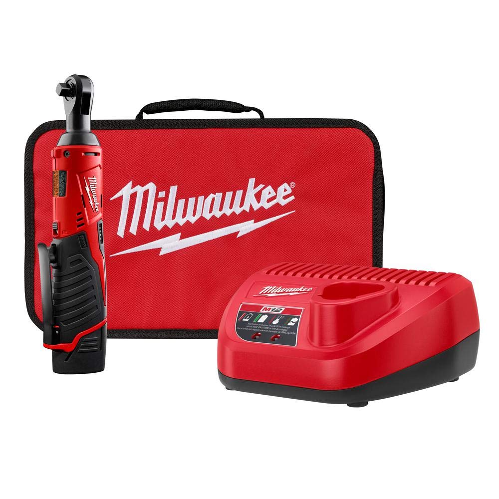 Foto 2 pulgar | Trinquete Inalámbrico Milwaukee M12 2457-21p 12 V, Iones De Litio - Venta Internacional.