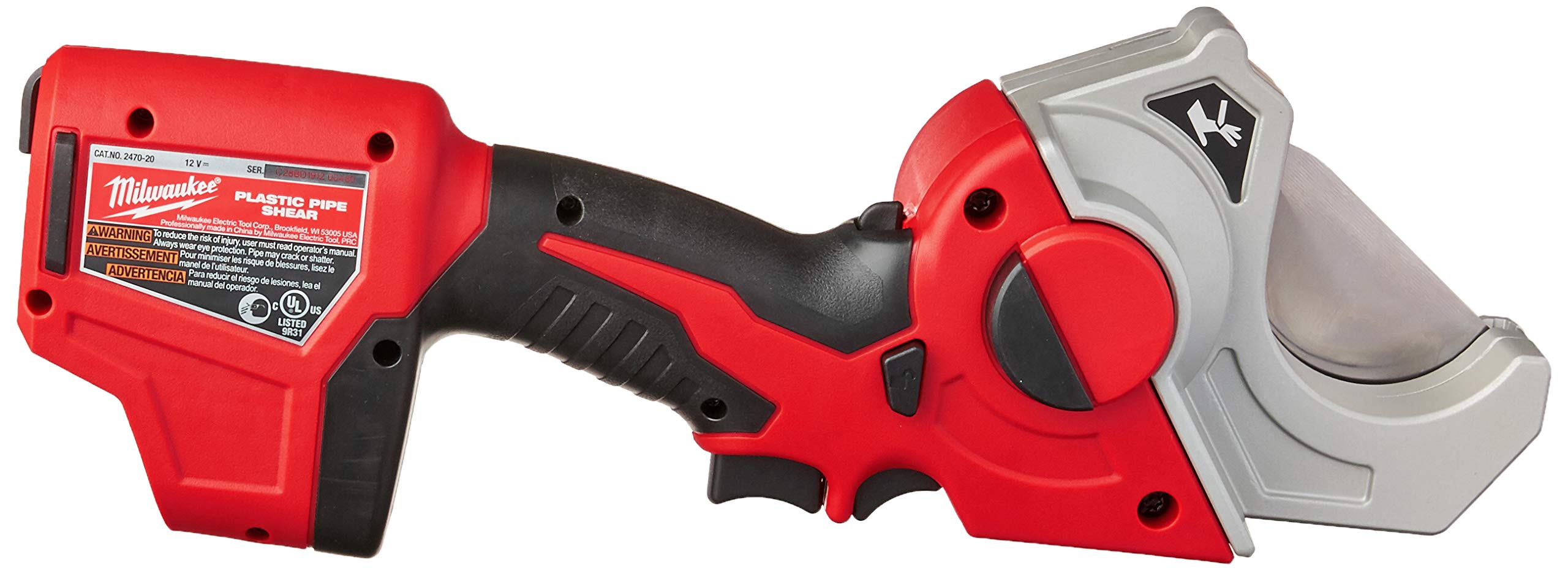 Foto 3 | Cizalla De Pvc Inalámbrica Milwaukee M12 12v (2470-20), Herramienta Eléctrica - Venta Internacional.