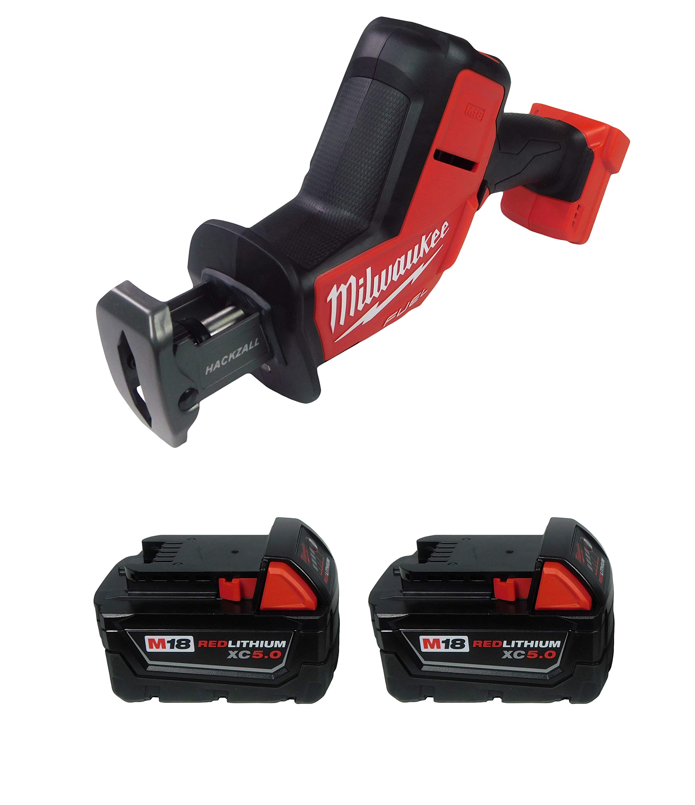 Sierra Recíproca Milwaukee 2719-20 De 18 V Con 2 Baterías De 5 Ah - Venta Internacional.