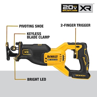 Foto 2 | Sierra Recíproca Dewalt 20v Max Xr Inalámbrica Dcs382b - Venta Internacional.