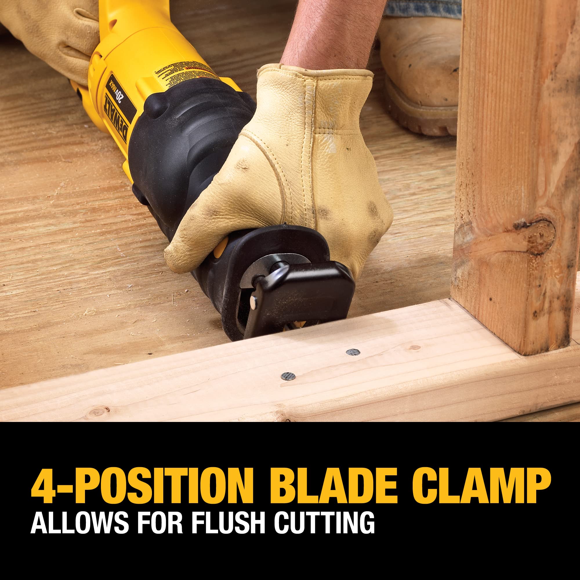 Foto 4 pulgar | Sierra Recíproca Dewalt 20v Max Dcs380b 3000spm Bare Tool - Venta Internacional.