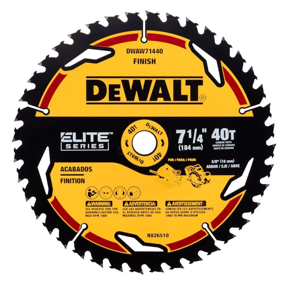 Foto 3 pulgar | Hoja De Sierra Circular Dewalt 7 1/4in 60t Elite Series - Venta Internacional.