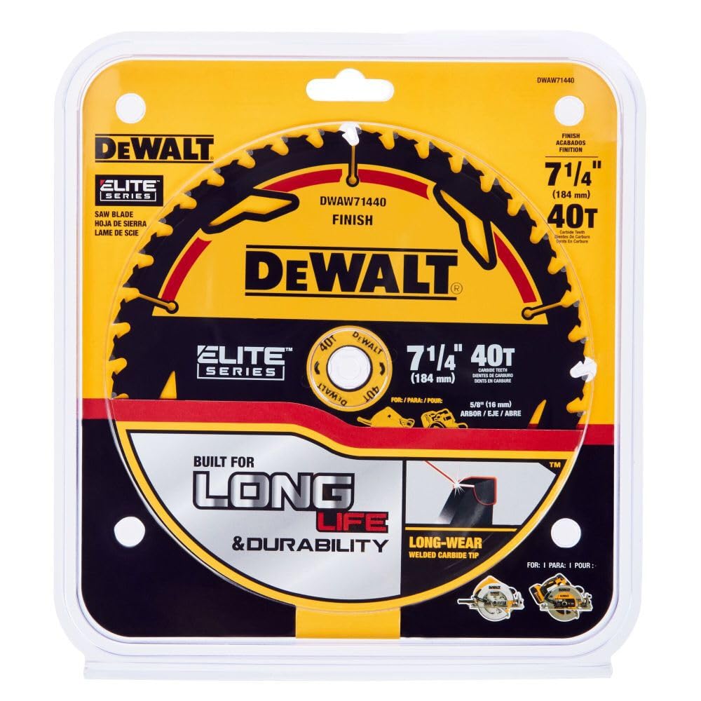 Foto 7 pulgar | Hoja De Sierra Circular Dewalt 7 1/4in 60t Elite Series - Venta Internacional.