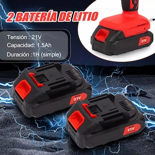 Foto 4 | Sierra Eléctrica Lab.g Recíproca Sable Inalambrica Segura Rojo Negro