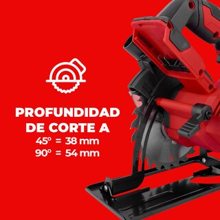Foto 2 | Sierra Circular Inalámbrica Brushless 6-1/2” 20v Energizer Con Batería 4ah Y Cargador