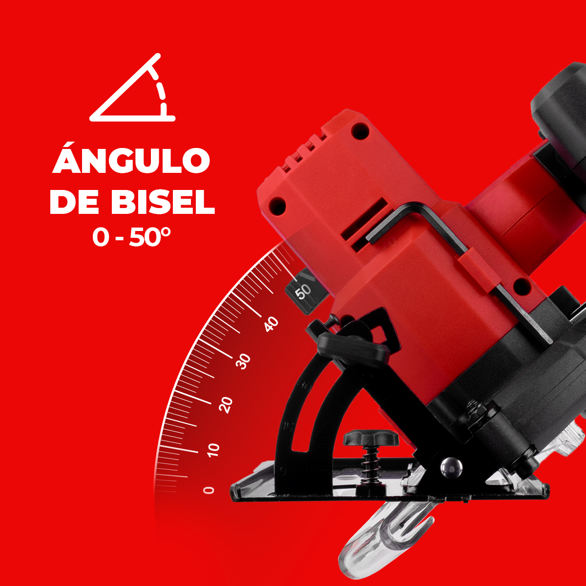 Foto 3 | Sierra Circular Inalámbrica Brushless 6-1/2” 20v Energizer Con Batería 4ah Y Cargador