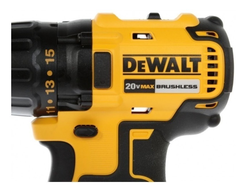 Foto 2 | Taladro Atornillador Inalam 1/2'' Brushle Dcd777d2 Dewalt color Amarillo