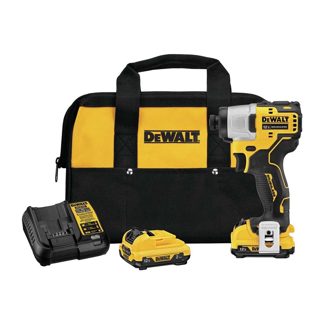 Foto 2 pulgar | Herramienta Dewalt  De Impacto Inalámbrico Reacondicionado En Kit Dcf801 Amarillo