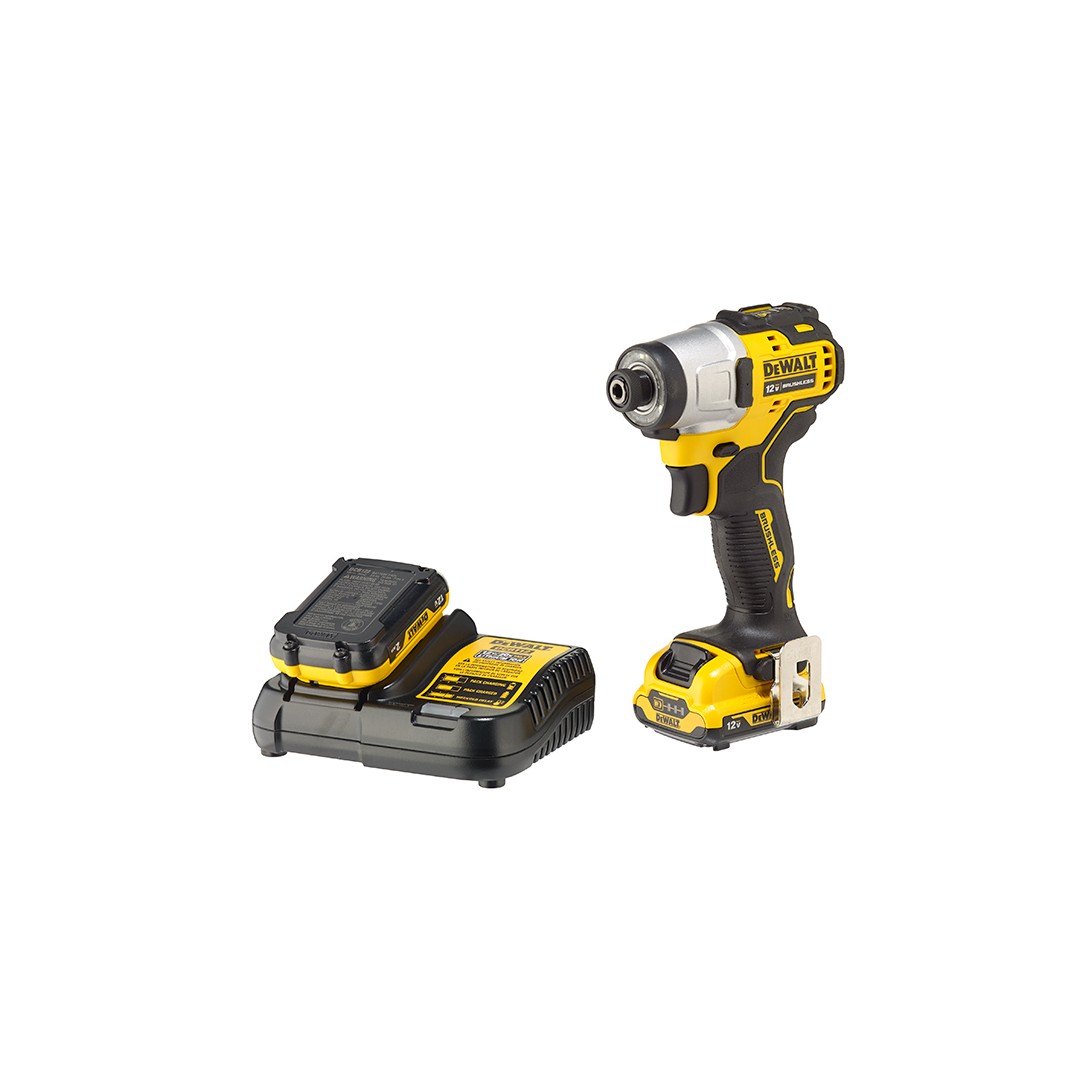 Foto 4 pulgar | Herramienta Dewalt  De Impacto Inalámbrico Reacondicionado En Kit Dcf801 Amarillo