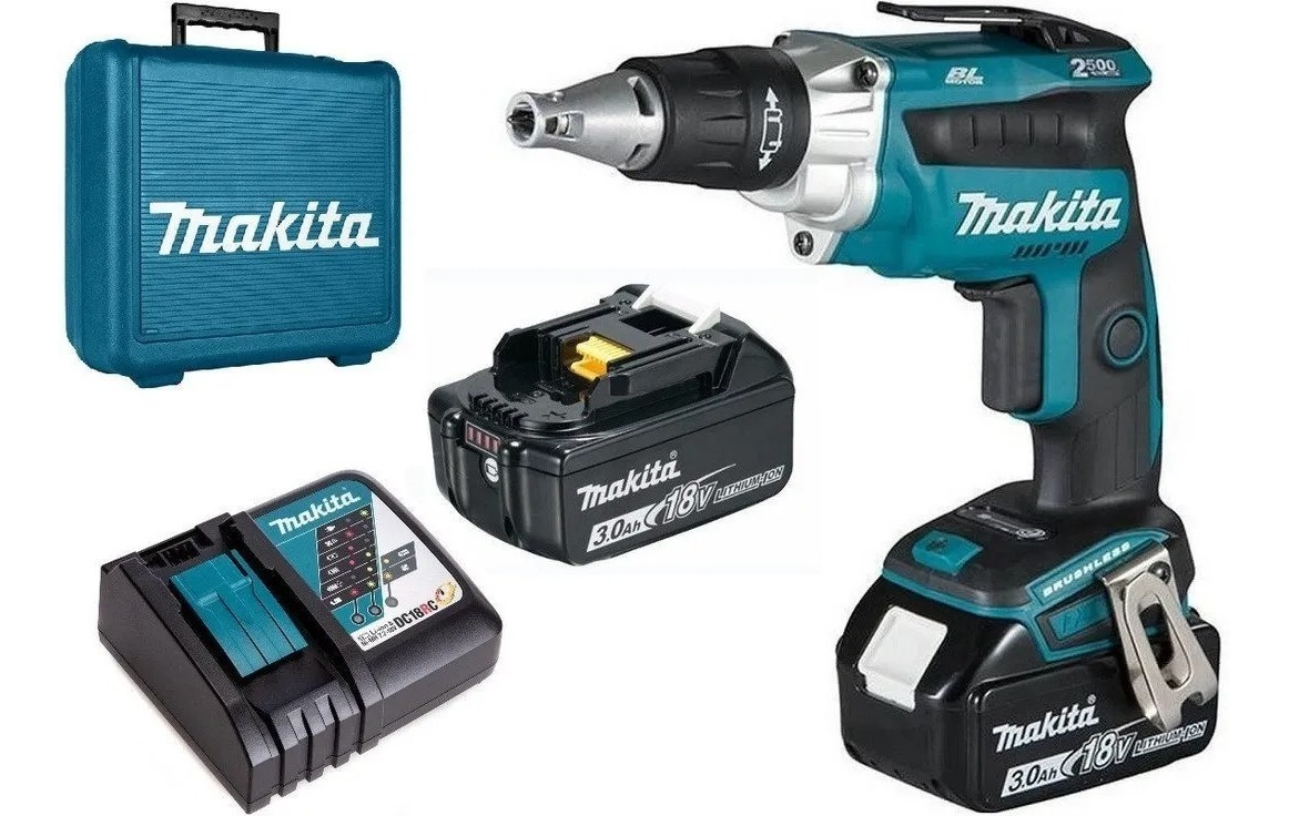 Foto 2 pulgar | Atornillador Makita Dfs250rfe Brushless 18v C/bat Y Cargador