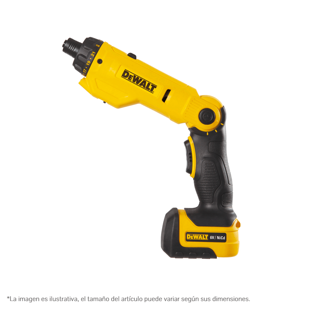 Foto 2 pulgar | Atornillador Con Estuche Dewalt Dcf060-b3 8v