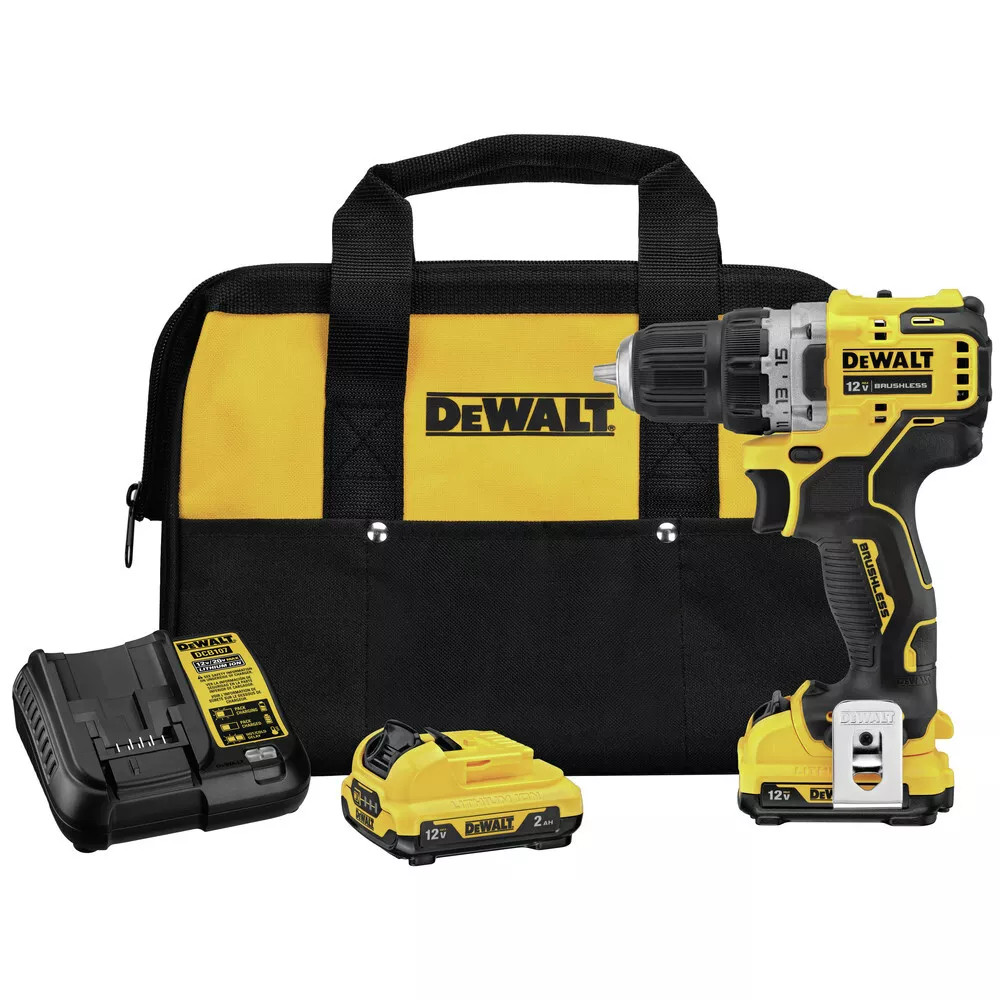 Kit De Taladro/destornillador Dewalt Inalambrico De 10mm (3/8)