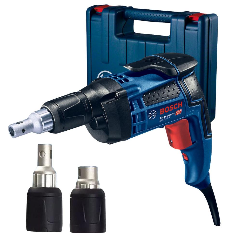 Atornillador 1/4 " 6 mm Bosch Gsr 6-25 Te 700 Watts Maletín de Plástico