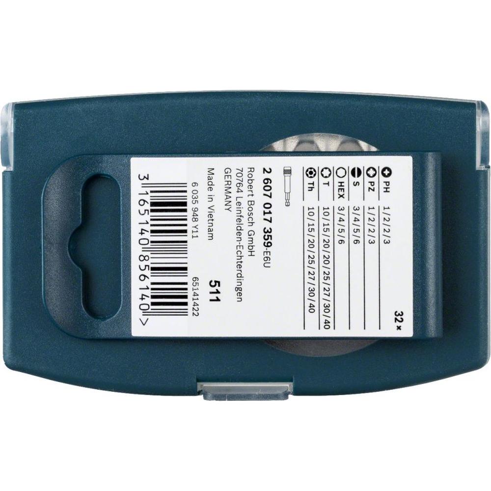 Foto 5 pulgar | Atornillador Tablaroca Industrial Dc 710w 1/4´+ Puntas Bosch