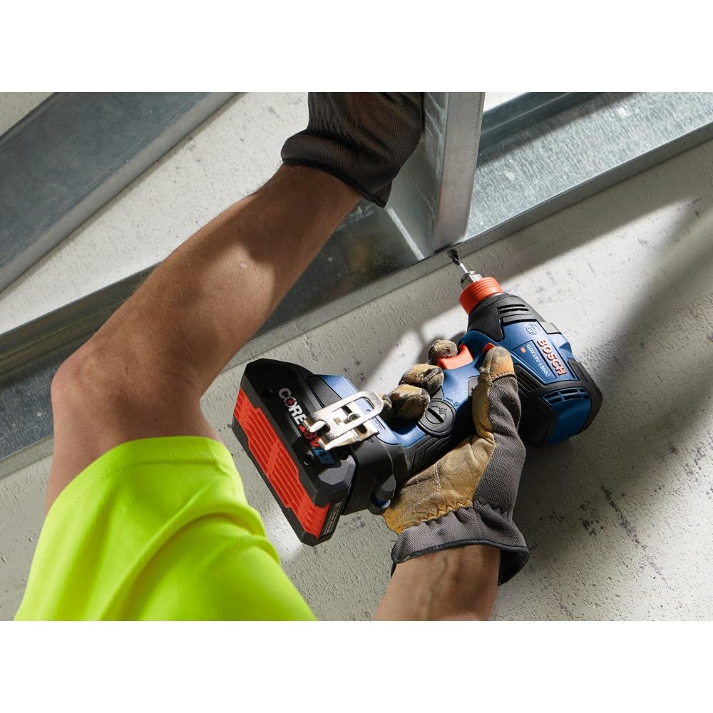 Foto 7 pulgar | Kit De Destornillador/llave De Impacto Bosch Gdx18v-1800b12 De 18 V Con Batería De 2 Ah - Venta Internacional.