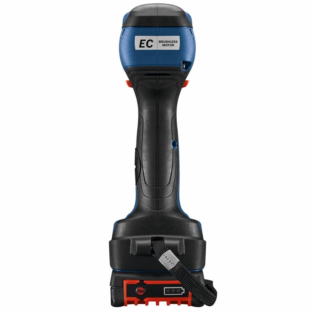 Foto 8 pulgar | Kit De Destornillador/llave De Impacto Bosch Gdx18v-1800b12 De 18 V Con Batería De 2 Ah - Venta Internacional.