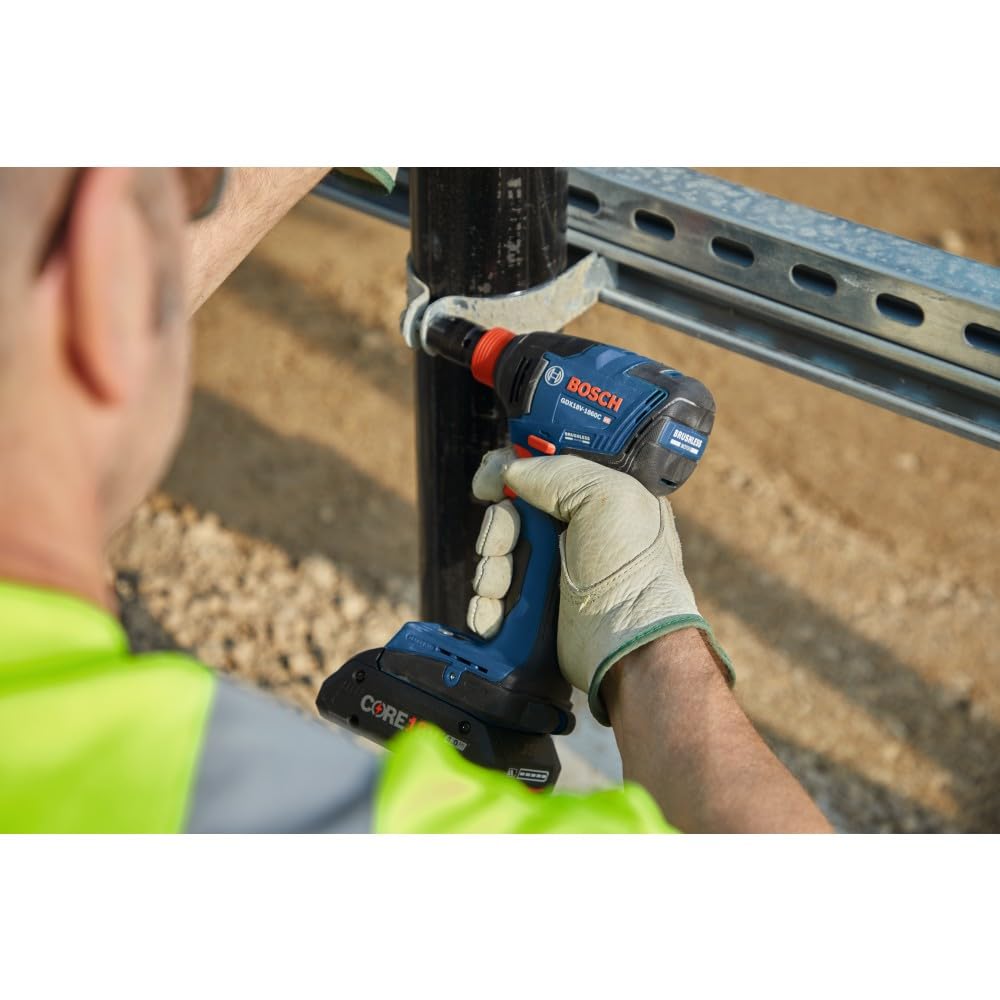 Foto 6 | Destornillador/llave De Impacto Bosch Gdx18v-1860cb23 18v Con Baterías - Venta Internacional.