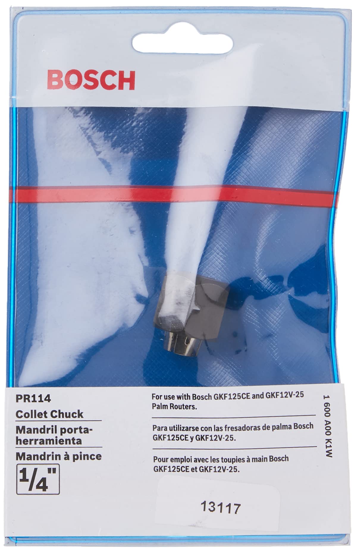 Foto 5 pulgar | Pinza Bosch Con Cierre Automático 1/4 Pr114 Para Gkf125ce/gkf12v-25 - Venta Internacional.