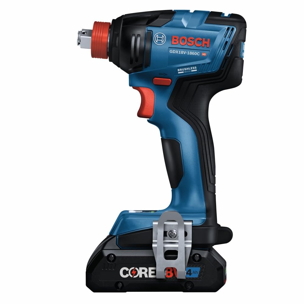 Foto 4 pulgar | Controlador/llave De Impacto Bosch Gdx18v-1860cb15 18v Con Batería - Venta Internacional.