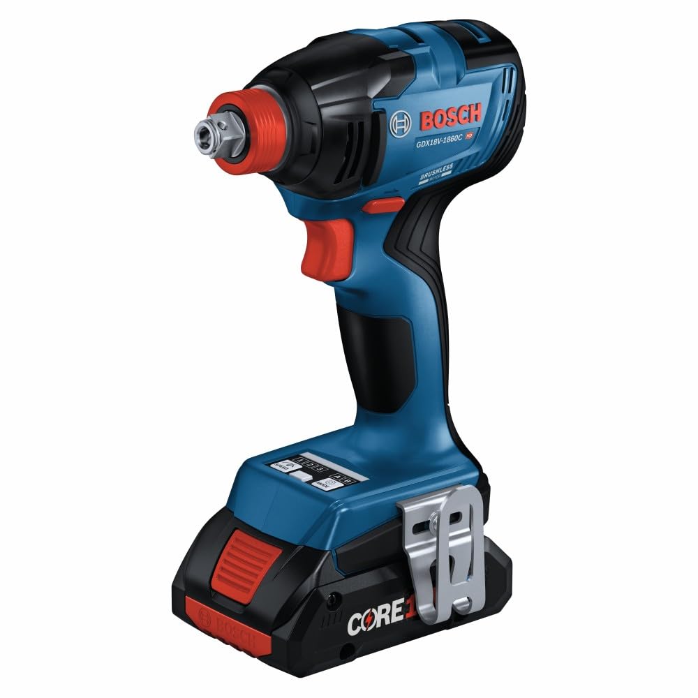 Foto 8 pulgar | Controlador/llave De Impacto Bosch Gdx18v-1860cb25 18v Con Baterías - Venta Internacional.