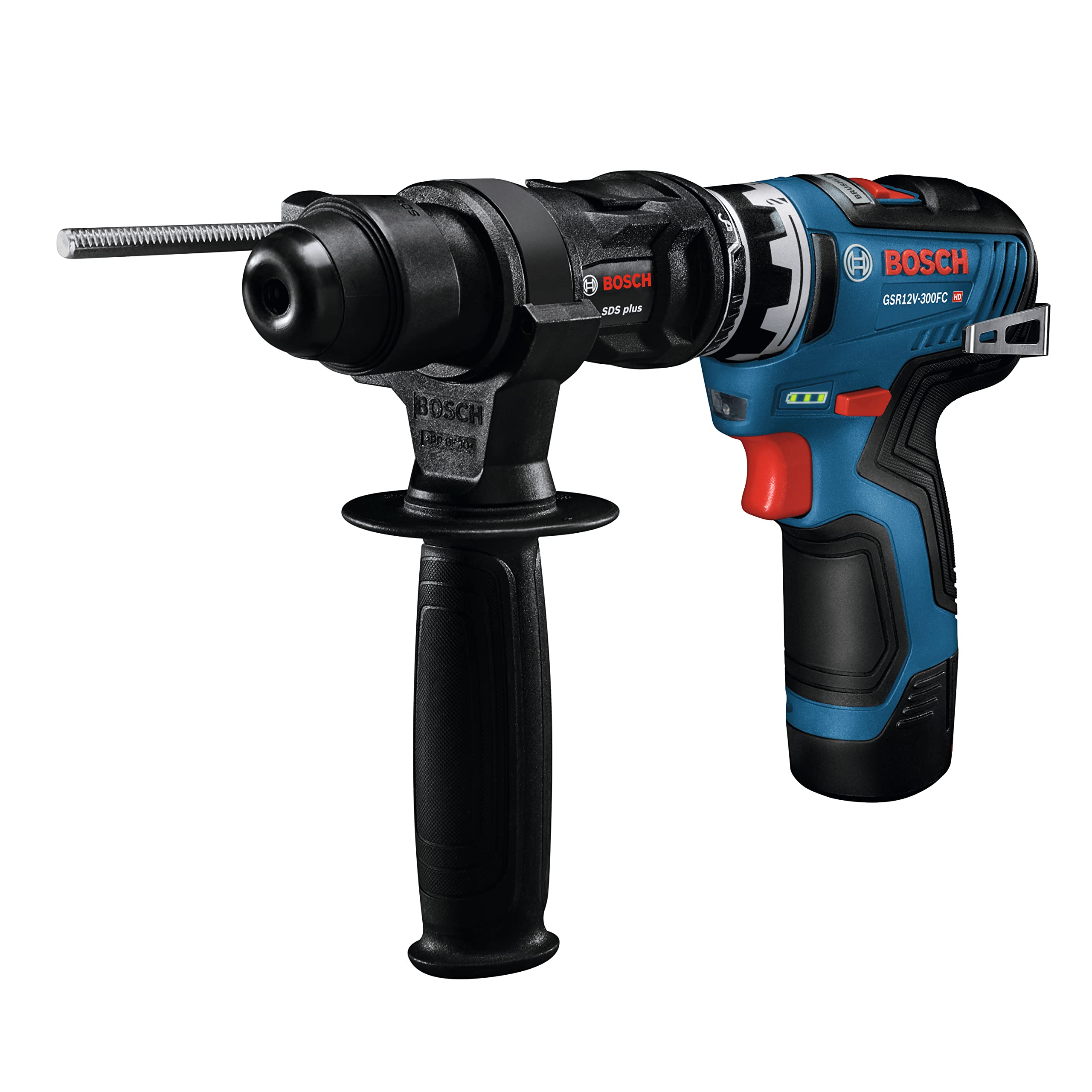 Foto 4 pulgar | Accesorio De Martillo Perforador Bosch Gfa12-h Sds-plus Para Gsr12v - Venta Internacional.