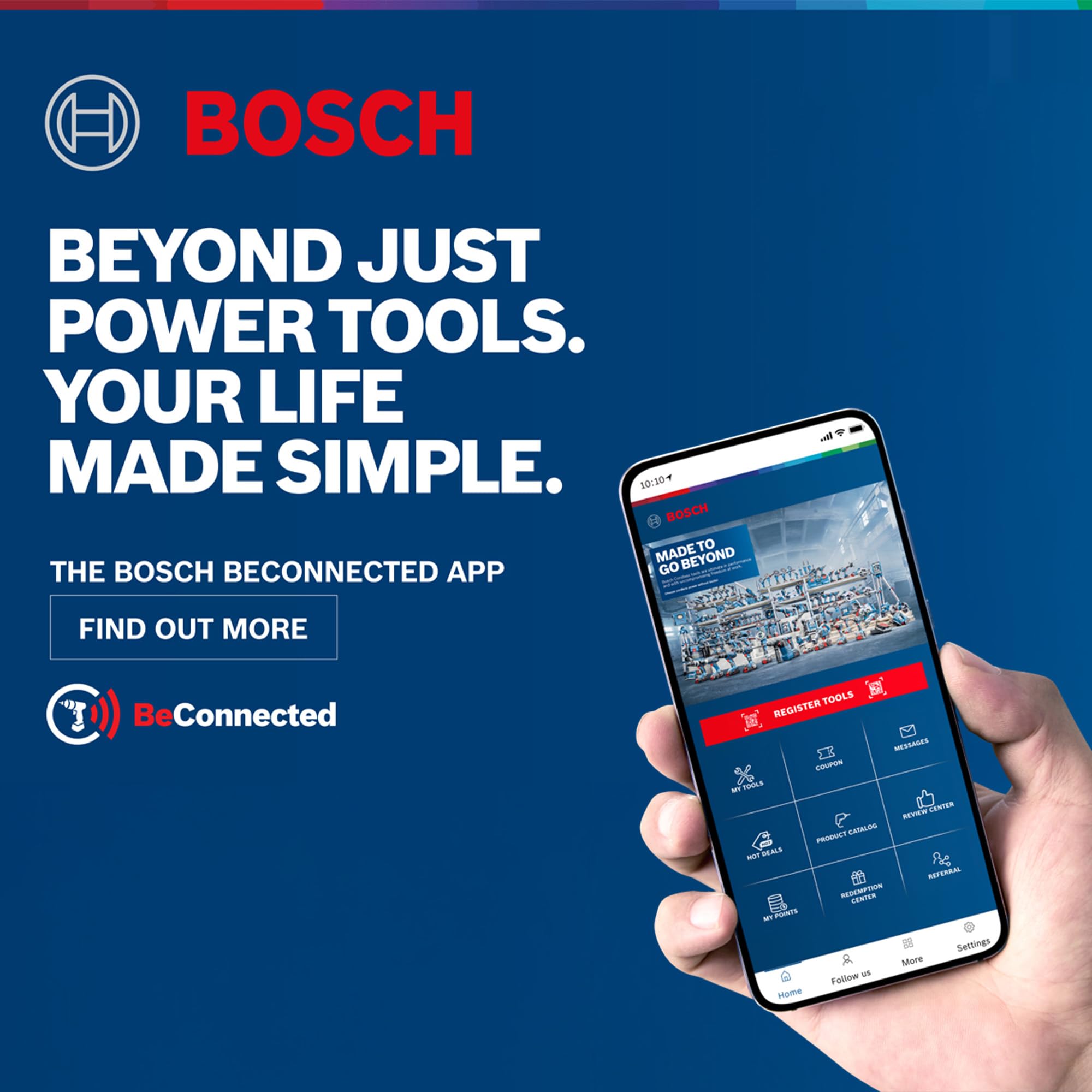 Foto 8 pulgar | Destornillador Inteligente Bosch Bosch Go (gen-2.0) 1 Pieza Azul - Venta Internacional.