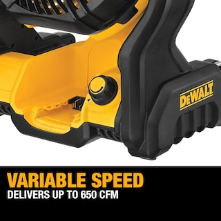 Foto 3 | Ventilador De Sitio De Trabajo Dewalt 20v Max Inalámbrico Portátil Bare Tool Dce512b - Venta Internacional.