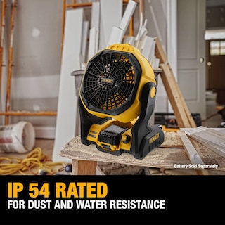 Foto 4 | Ventilador De Sitio De Trabajo Dewalt 20v Max Inalámbrico Portátil Bare Tool Dce512b - Venta Internacional.